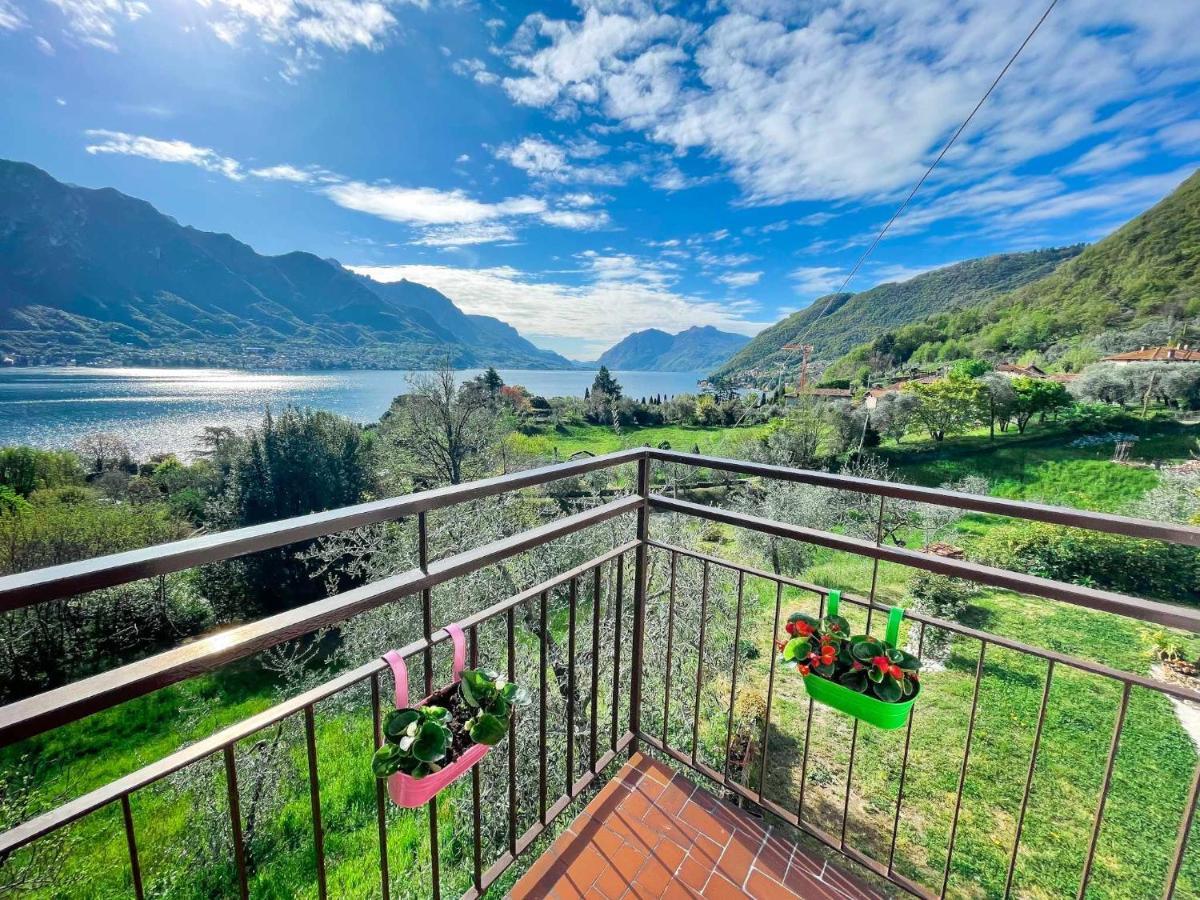 Appartamento Tivano Balcone Con Vista Lago Bellagio Eksteriør billede