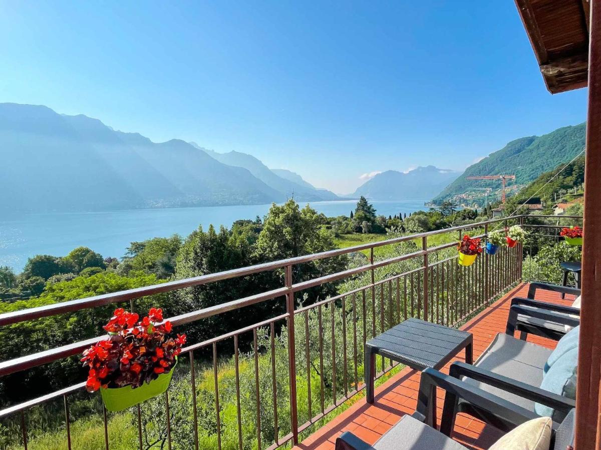 Appartamento Tivano Balcone Con Vista Lago Bellagio Eksteriør billede