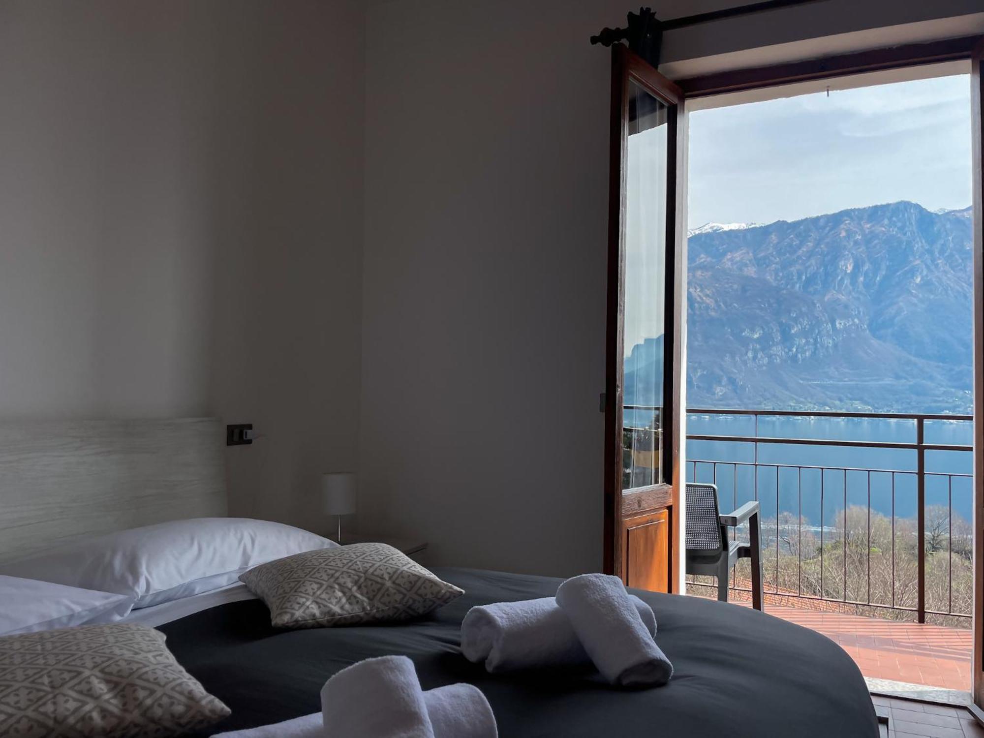 Appartamento Tivano Balcone Con Vista Lago Bellagio Eksteriør billede